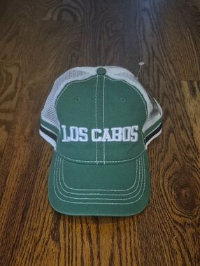 Banana Bay Green "Los Cabos" MEXICO Mesh Back Trucker Hat